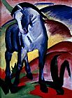 Franz Marc Blaues Pferd 1 painting